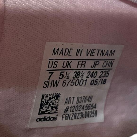 Adidas Sneakers Women’s Size 7 Clear Pink NMD R1 Ultra Boost Athletic Running - Picture 7 of 8